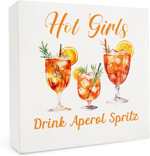 Miniatura 8 de Letrero de madera para bar de cóctel de margarita y tequila de cocina - Regalos modernos para amigos, divertido letrero de cocina de Los Tres Amigos