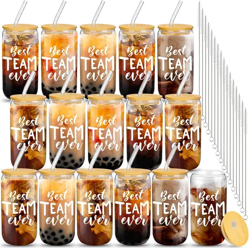 Miniatura 13 de Juego de 16 Regalos de Agradecimiento para Empleados, Compañeros de Trabajo, Personal, Regalos de Navidad, Regalos para el Equipo, Vaso de Cerveza