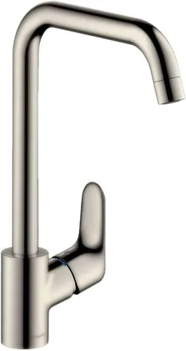 Miniatura 15 de Hansgrohe Metropol - Grifo de cocina para baño individual empotrado con palanca, color negro mate 240 con rociador extraíble y rango giratorio
