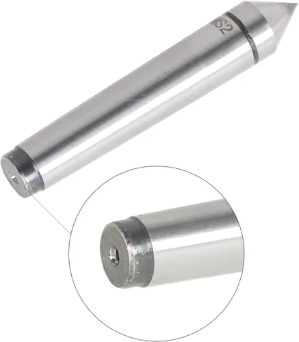 Miniatura 3 de Centro muerto con punta de carburo MT2 de 60 grados para taladro de torno, molino, herramientas de ingeniería de amoladora