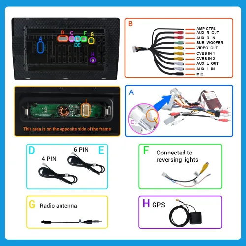 Miniatura 8 de Junsun Radio de coche 5G WiFi estéreo para Ford F150 2009-2012, pantalla táctil HD IPS de 9 pulgadas, CarPlay/Android Auto, GPS DSP RDS