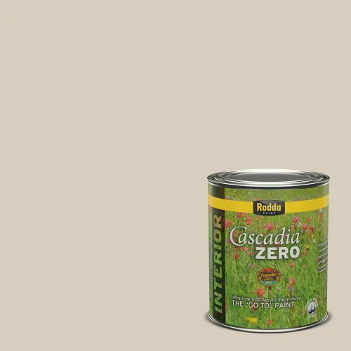 Miniatura 63 de Rodda Paint CASCADIA ZERO - Pintura e imprimación semibrillante para interiores en uno, cuarto de galón, madera de haya beechwood