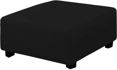 Miniatura 104 de Easy-Going Funda Elástica para Otomana Taburete de Almacenamiento Plegable Protector de Muebles Funda Rectangular Suave con Parte Inferior Elástica
