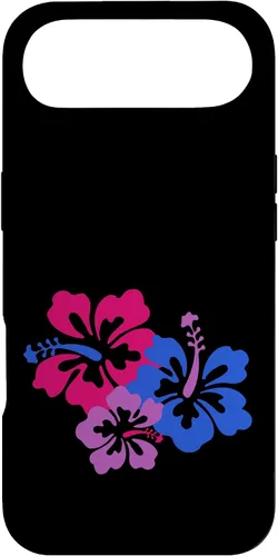 Miniatura 26 de Funda para iPhone 13 Pro Bisexual Bi Pride Sutil Hibiscus Flower Hawaii LGBT LGBTQ