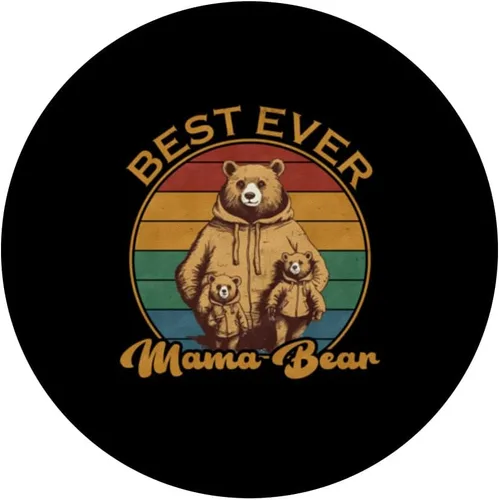 Miniatura 3 de mothers day apparel greatest mom best bear mama ever PopSockets Swappable PopGrip