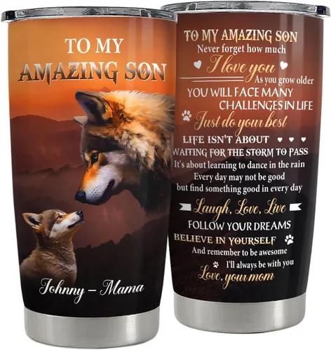 Miniatura 13 de SANDJEST Taza personalizada para mejores amigas de 20oz y 30oz con tapa - Regalo para mejores amigas, mujeres, niñas, hermana - Navidad, cumpleaños
