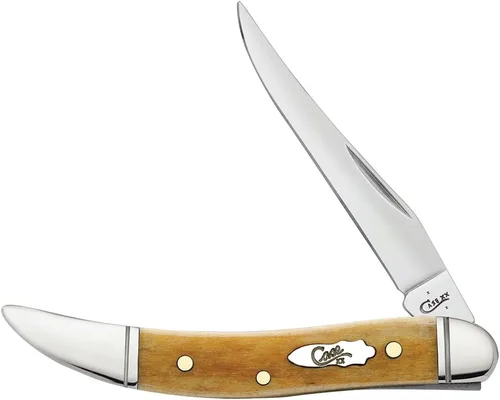 Miniatura 3 de Case XX WR Navaja de bolsillo pequeña Texas Toothpick Blanca con estrellas y rayas sintéticas, artículo #39912 (410096 SS) 7.6 cm cerrada, fabricada