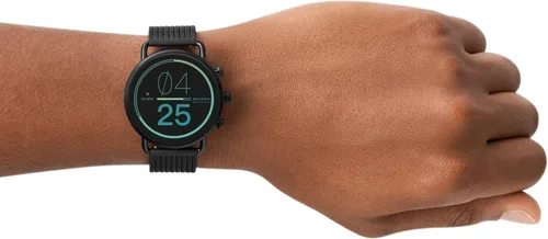Miniatura 7 de Skagen Reloj inteligente con pantalla táctil Gen 6 con Alexa integrado, altavoz, frecuencia cardíaca, oxígeno en sangre, GPS, pagos sin contacto