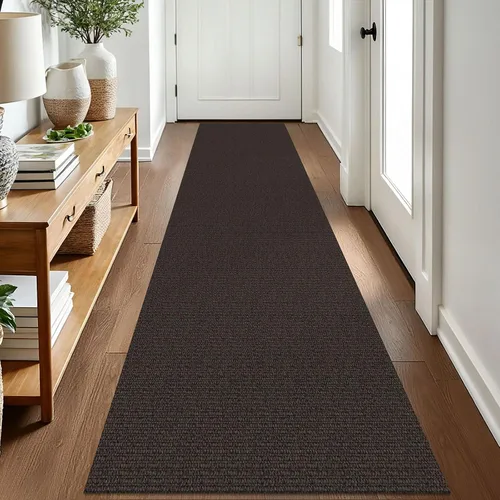 Miniatura 35 de EARTHALL Alfombra pequeña de 2 x 3 pies, lavable para entrada, antideslizante, trenzada, alfombra para puerta interior y exterior, alfombra tejida