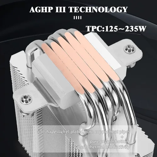 Miniatura 2 de Thermalright Assassin King 120 SE - Enfriador de aire para CPU, AK120 SE, 5 tubos de calor, ventilador silencioso TL-C12C PWM con rodamiento S-FDB