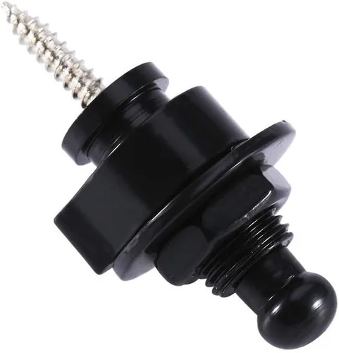 Miniatura 7 de Tbest Guitarra de bloqueo de seguridad, 10 unids/bolsa, correa de guitarra de metal, cerraduras y botones, correas de seguridad de liberación
