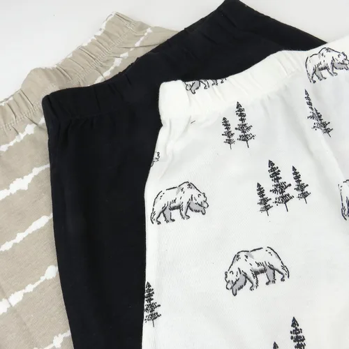 Miniatura 4 de HonestBaby Conjunto unisex de 6 piezas de algodón Oraginc para bebé