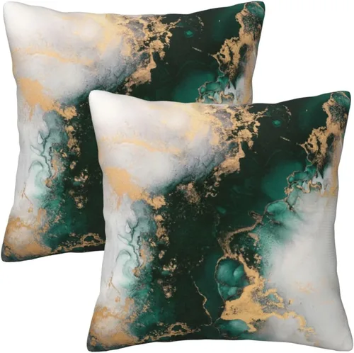 Miniatura 16 de Fundas de almohada de playa costera 18x18, juego de 2, fundas de almohada decorativas con diseño de estrella de mar y caballito de mar