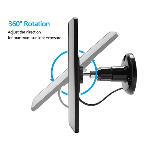 Miniatura 6 de Kit de panel solar de 10 W con cargador micro USB cargador solar portátil de alta eficiencia para acampar al aire libre RV energía de emergencia