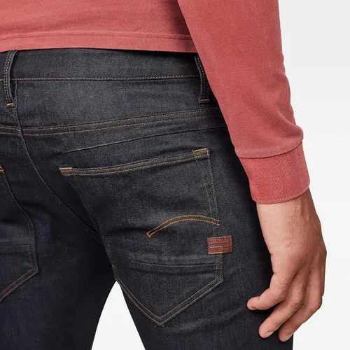 Miniatura 3 de G-Star Raw D-STAQ - 5 unidades para hombre Slim en Elto Superstretch, Azul