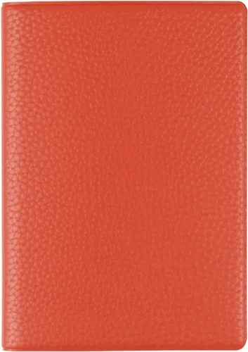 Miniatura 8 de Fenice Funda clásica para pasaporte, funda tipo cartera para viajes, esencial con bloqueo RFID, piel vegana, impermeable (negro)