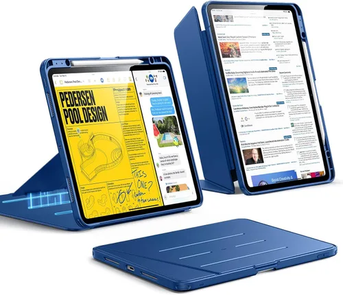 Miniatura 27 de ESR - Funda para iPad Air de 11 pulgadas M3/M2 (2025/2024), iPad Air de 5ª/4ª generación (2022/2020), funda con soporte vertical, múltiples ángulos