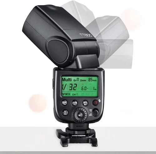 Miniatura 3 de Godox TT600 HSS 1/8000s Flash Speedlite con transmisor de disparo remoto Godox X2T-C, sistema inalámbrico X 2.4G integrado compatible con Canon