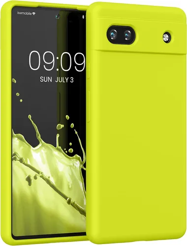 Miniatura 104 de kwmobile Funda Compatible con Google Pixel 6 Pro - Funda de Teléfono de Silicona TPU con Acabado Suave - Azul Caribe