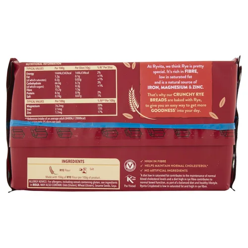 Miniatura 2 de Ryvita Crujiente de centeno oscuro - 8.8 oz