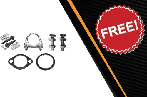 Miniatura 7 de Kit de sistema de escape de resonador, tubo intermedio y silenciador compatible con Subaru Crosstrek 2016-2017, XV Crosstrek 2013-2015 y Impreza