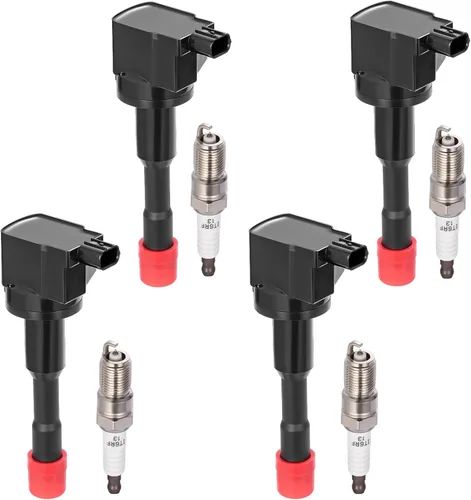 Miniatura 11 de BDFHYK Paquete de bobinas de encendido compatible con Acura Honda