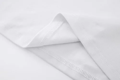 Miniatura 5 de OThread & Co. Camiseta de manga corta para mujer, cómoda, cuello cuadrado, capa elástica básica