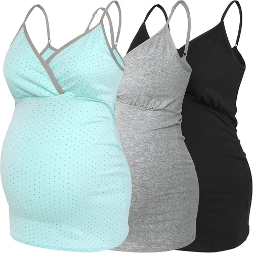 Miniatura 2 de Camiseta de lactancia Cami - Corpiño de dormir para maternidad y lactancia