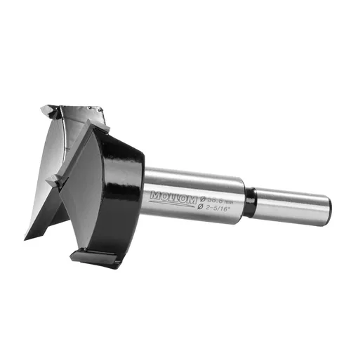 Miniatura 20 de Mollom Broca Forstner de 1/4" (6.3 mm) para carpintería precisa con un grosor de carburo YG8 duradero de 0.063 in, esta herramienta de corte
