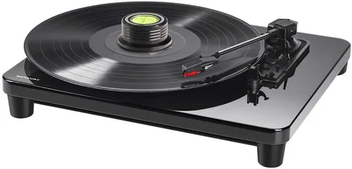 Miniatura 7 de Viborg LP628B Estabilizador de Peso para Discos, Nivel de Tocadiscos y Escala Estroboscópica Todo-en-Uno, Estabilizador de Disco LP de 280G Negro