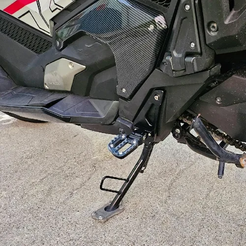 Miniatura 6 de Para HO&N & DA X ADV 750 2021 2022 2023 2024 2025 2026 Reposapiés antideslizante X-ADV 750 XADV750 Estriberas Pasapiés Pasajero Pedal Plegable