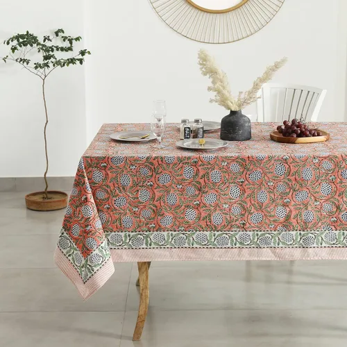 Miniatura 3 de Labhanshi Mantel redondo de 108 pulgadas, 108 pulgadas, 10 plazas y rectangular, 72 x 135 pulgadas, mantel de 10 plazas para cocina, mesa