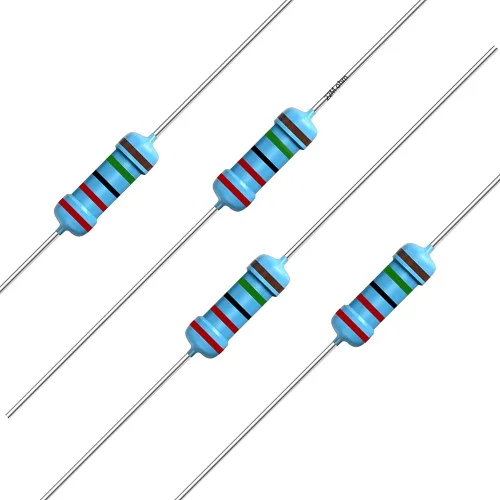 Miniatura 143 de California JOS 100 unidades de resistencia de 0.12 ohmios 1/4w (0.25 W) Resistencia fija de película metálica de tolerancia ±1%, más de 189 valores