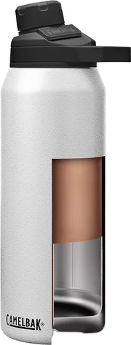 Miniatura 3 de CamelBak Botella de agua de acero inoxidable aislada al vacío Chute Mag Blanco