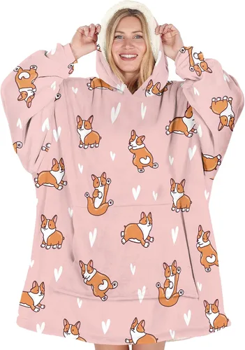 Miniatura 15 de Warmstorey Manta con Capucha Portátil para Mamá Esposa La Mejor Sudadera de Todos los Tiempos - Regalo de Navidad del Esposo Hija Aniversario