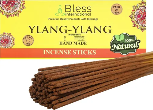 Miniatura 28 de Bless International varillas de incienso 100 % natural hechas a mano, sumergidas a mano, el mejor aroma Incienso y mirra