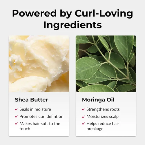 Miniatura 8 de Love Ur Curls - Set de Champú y Acondicionador con Crema Estilizadora Todo en Uno para Rizos, Sistema de 3 Pasos para Reparar e Hidratar