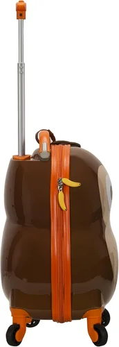 Miniatura 2 de Rockland - Maleta infantil giratoria con exterior rígido de policarbonato, Monkey), B02-MONKEY