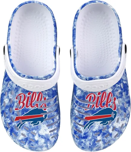 Miniatura 21 de FOCO NFL Womens NFL Team Logo Cloudie Garden Water Sandals Shoes Slipper Clogs with Strap