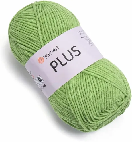 Miniatura 25 de YarnArt Jeans Plus - Hilo de mezcla de algodón suave, 100g (3.5 onzas), 160m (174 yardas), 55% algodón, 45% acrílico, grosor medio #4, ideal
