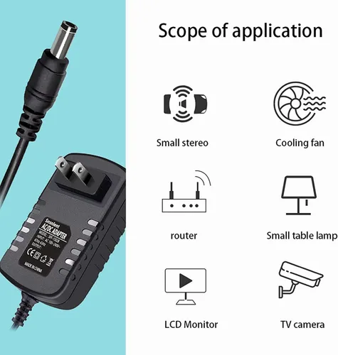 Miniatura 3 de Reemplazo del adaptador de CA compatible para Uniden USC230 UBC69XLT BC-95XLTB Radio Scanner Fuente de alimentación PSU