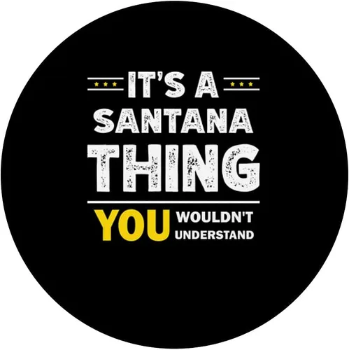 Miniatura 3 de Es una cosa de Santana que no entenderías PopSockets de apellido intercambiable PopGrip