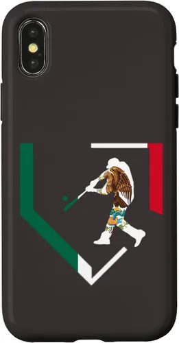 Miniatura 5 de Funda para iPhone 12 Pro Max Mexico High School Baseball Player Mexican Flag Home Plate Case