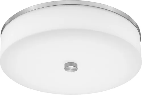 Miniatura 10 de LMS Lámpara de techo empotrada, moderna lámpara de techo de baño dorada cepillada con tambor blanco lechoso pantalla acrílica para cocina, sala