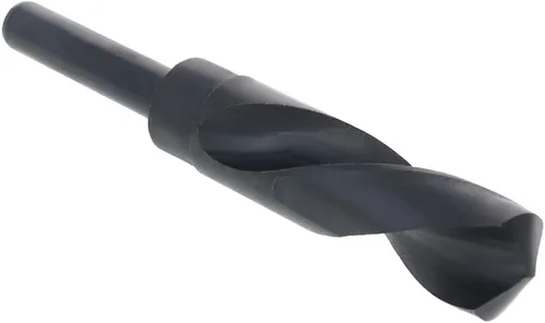 Miniatura 18 de Auniwaig Broca de vástago reducido de 0.51 "0.512 in rodante de nitruración de óxido negro de acero de alta velocidad HSS 6542 para placa