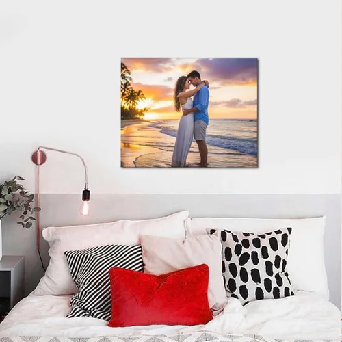 Miniatura 6 de Nxwdwqa Impresiones en Lienzo Personalizadas con Tus Fotos Impresas, Arte de Pared en Lienzo Personalizado, Sube Tu Foto al Arte de Pared, Regalo