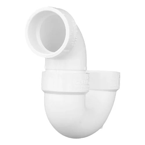 Miniatura 8 de CHARLOTTE PIPE 4 DWV P-Trap con junta de soldadura solvente DWV (drenaje, residuos y ventilación) (1 unidad)