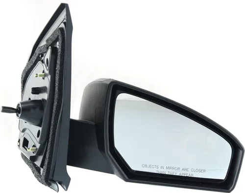 Miniatura 7 de Kool Vue - Juego de espejos laterales para Nissan Sentra 2007-2012, modelo base, pintable, ajuste manual, no plegable, no calentado, sin luz