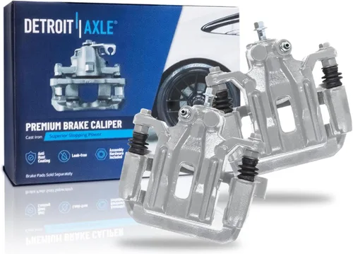 Miniatura 72 de Detroit Axle - Pinza de freno trasera izquierda para Chevrolet Equinox Captiva Sport GMC Terrain Saturn Vue Pontiac Torrent Pinza de freno lateral