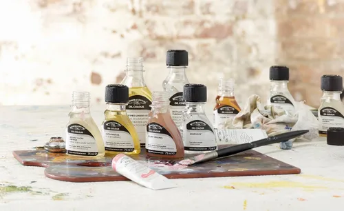 Miniatura 2 de Winsor & Newton 2.5 fl oz de aceite de cártamo refinado, 3021756